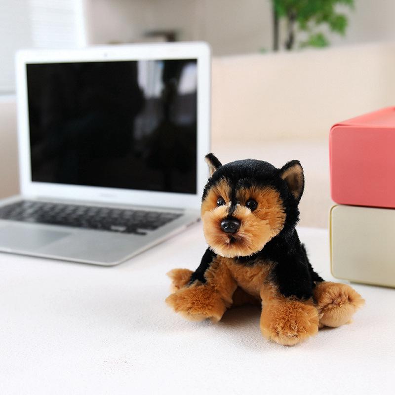 Small Plush Dolls: Spotted Pomeranian, Pug, Yorkshire Terrier, Prince Poodle, Lion, Panda, Brown Bear