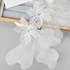 Solid Color Organza Three-Dimensional Bead Cloth Sticker Wedding Dress Women'S Clothing Handmade Embroidery Lace Accessories