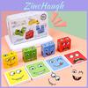 Wooden Transforming Puzzle Cube With Sound Button