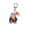 Naruto Akatsuki Pain & Sasuke Acrylic Keychain Pendant