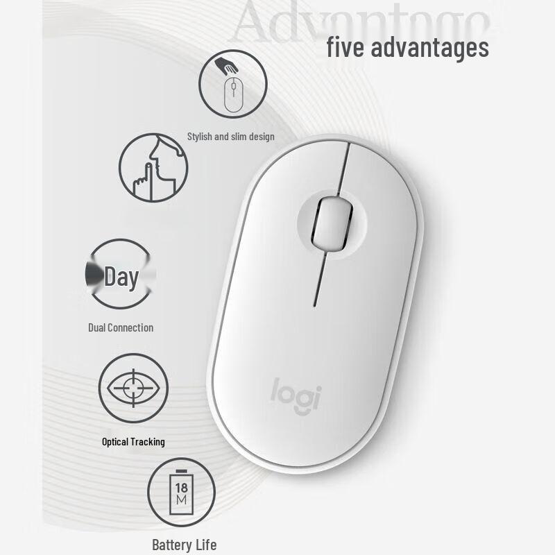 Logitech Pebble Wireless Bluetooth Mouse