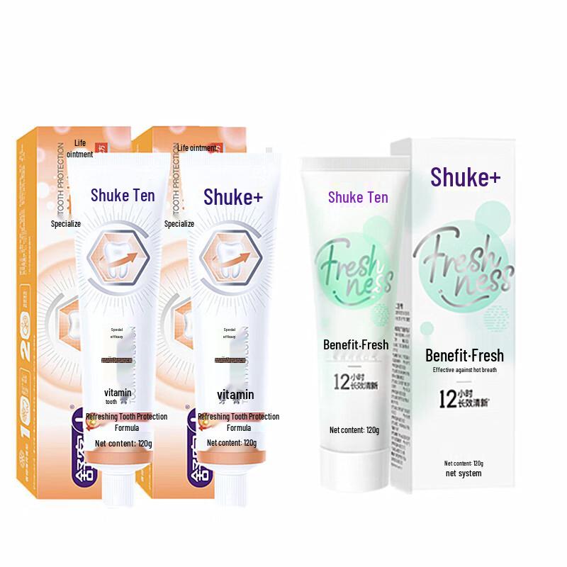 

Shuke Probiotic & Vitamin Toothpaste Set