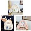 Soft Plush Dog Student Backpack With Breathable Straps For School And Travel