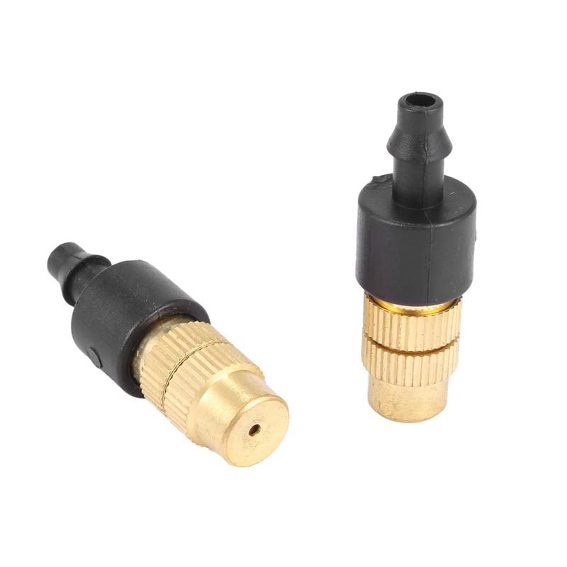 T02C!-12 Set Copper Adjustable Spray Nozzle Spray Atomization Copper Capillary Effect Take 47 Factory Adjustable Irrigation Drip