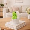 Cartoon Pig Desktop Ornaments PVC Toilet Frog Ornaments Wall Decor Toilet Pig Decoration  Gag Gift