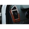 For Hyundai Sonata 2011-2014 Wood Grain Console L&R Air Outlet Vent Cover Trim