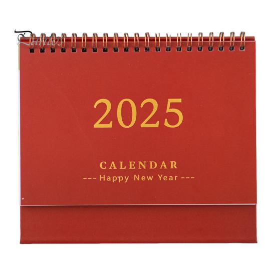 

Мини-календарь 2025 года, ежедневник, перекидной календарь, список дел, блокнот, органайзер для управления временем, расписание для офиса, дома, школы красный