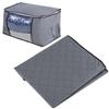 Large Zippered Storage Bag Durable Foldable Storage Bag Seasonal Storage Storage Bag  For Quilt