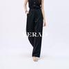 YERAD Women's Slim Straight-Leg Wool Blend Pants
