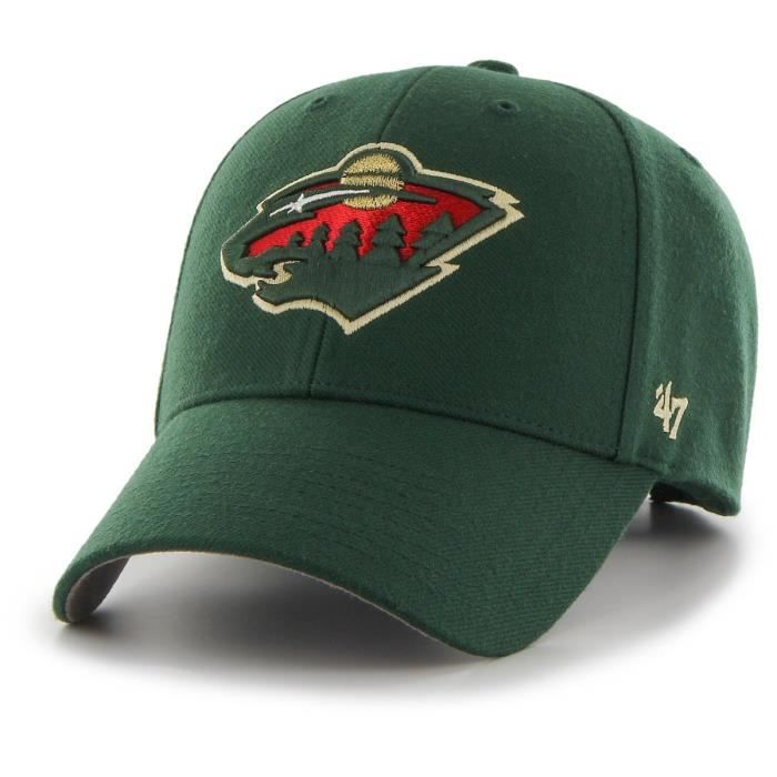 Casquette Ajustable - MVP Minnesota Wild - Fonce Vert - 85% Acrylique - Automne/Hiver
