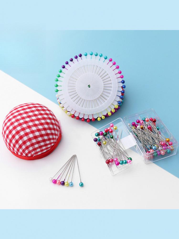 Pearlescent Draping Pins - Colored Tailor's Positioning Needles for Sewing and Shaping