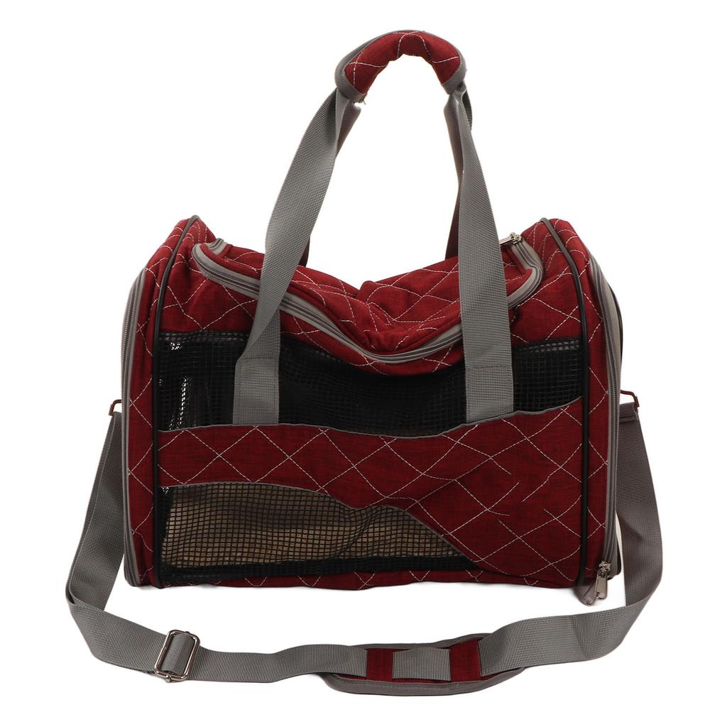 Dog Carrier Travel Bag Portable Fashionable Breathable Collapsible Travel Puppy Carrier for Outdoor