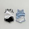 2026 New Korean Style Children's Sleeveless Vest and Shorts Set