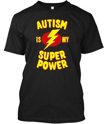 Autismus-Bewusstsein - Ist meine Superkraft T-Shirt Hergestellt in den USA Größe S bis 5XL