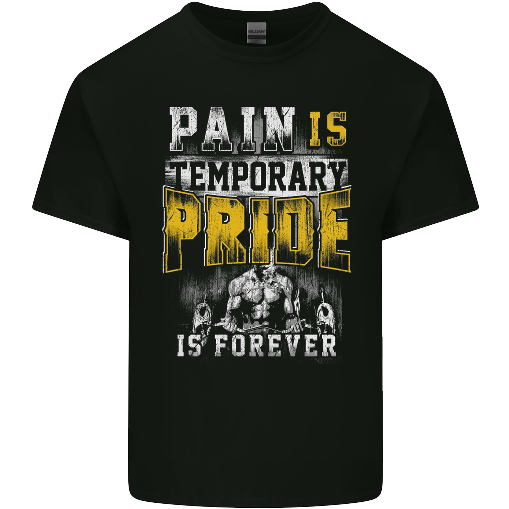Pain Gym Training Top Bodybuilding Workout Unisexs Light Cotton TShirt S