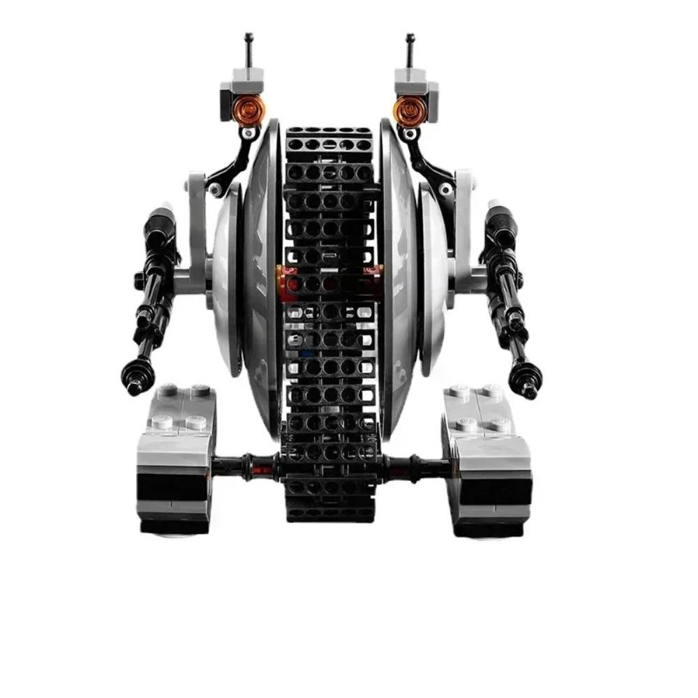 2025 In-stock New Space Hegemony Movie Scene Tank Droid Building Block Model DIY Assembly Toy Children Birthday Gift MOC-75015