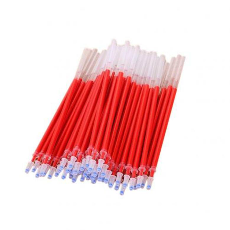 Стержни гелевые для ручки. 0,5 мм. 100шт 100pcs красный