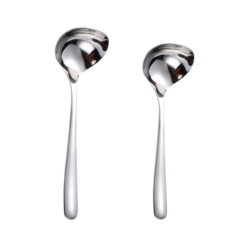 304 Stainless Steel Soup Spoon Deepen Thickened Large Capacity