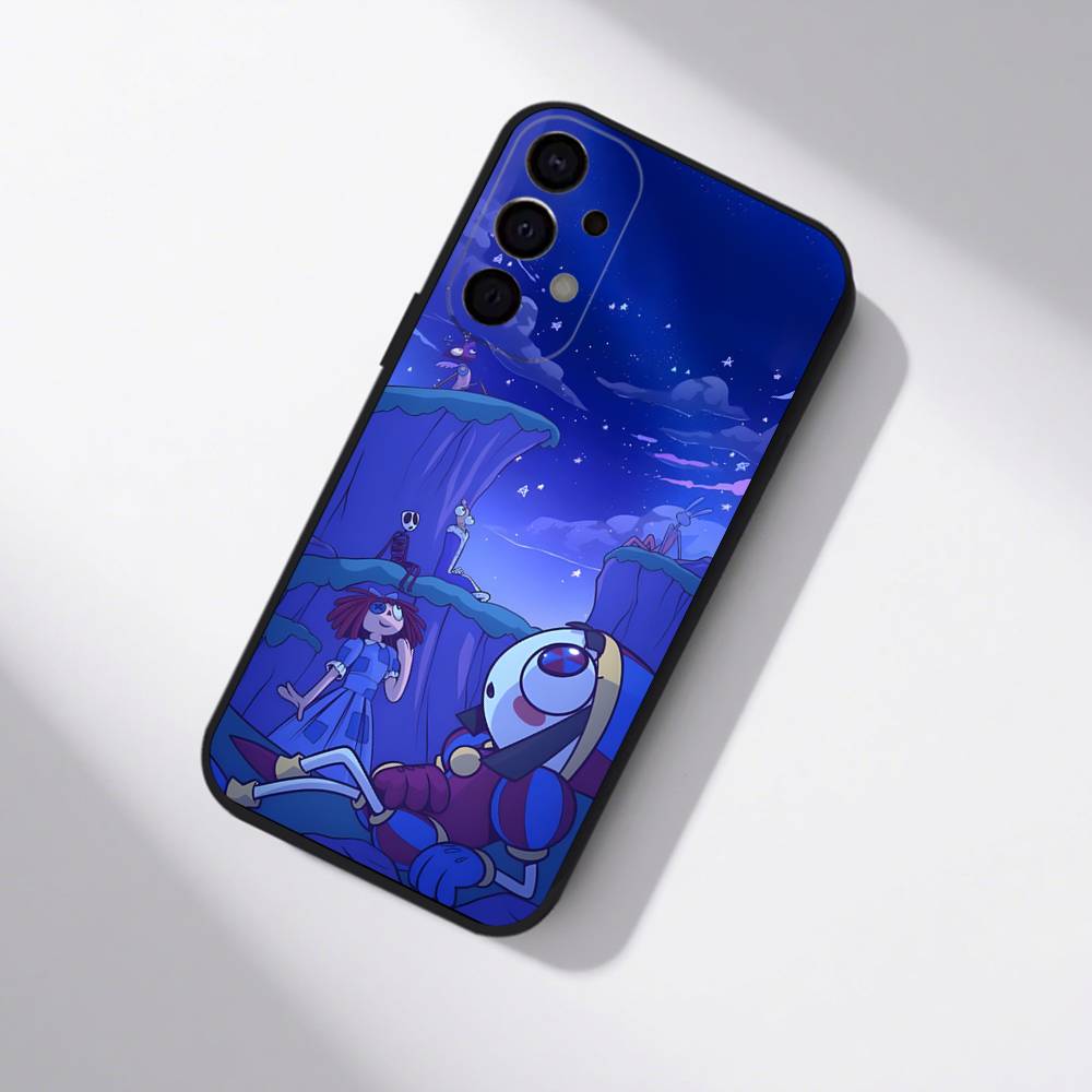 Incroyable Coque de Téléphone D-Digital C-Circus Pour Samsung S25,S24,S21,S22,S23,S30,Ultra,S20,Plus,Fe,Lite,5G Housse Noire