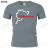 Unisex Luxus Baumwoll T-Shirt Unisex O-Ausschnitt T-Shirts Heißer Verkauf Klassisches Designauto Die Rennstrecke Nürburgring Lockere Oberteile Für Ihn Große Größen