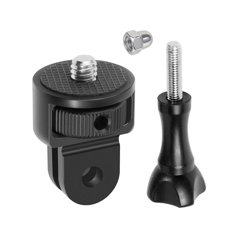 Universal Mounting Screw Adapters For Action Cameras Toolless Installation Aluminum Alloy Construction Multiple Device Compatibility