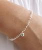 Tatiana (Silver 925) Mini Heart Clear Bead Bracelet Br1796