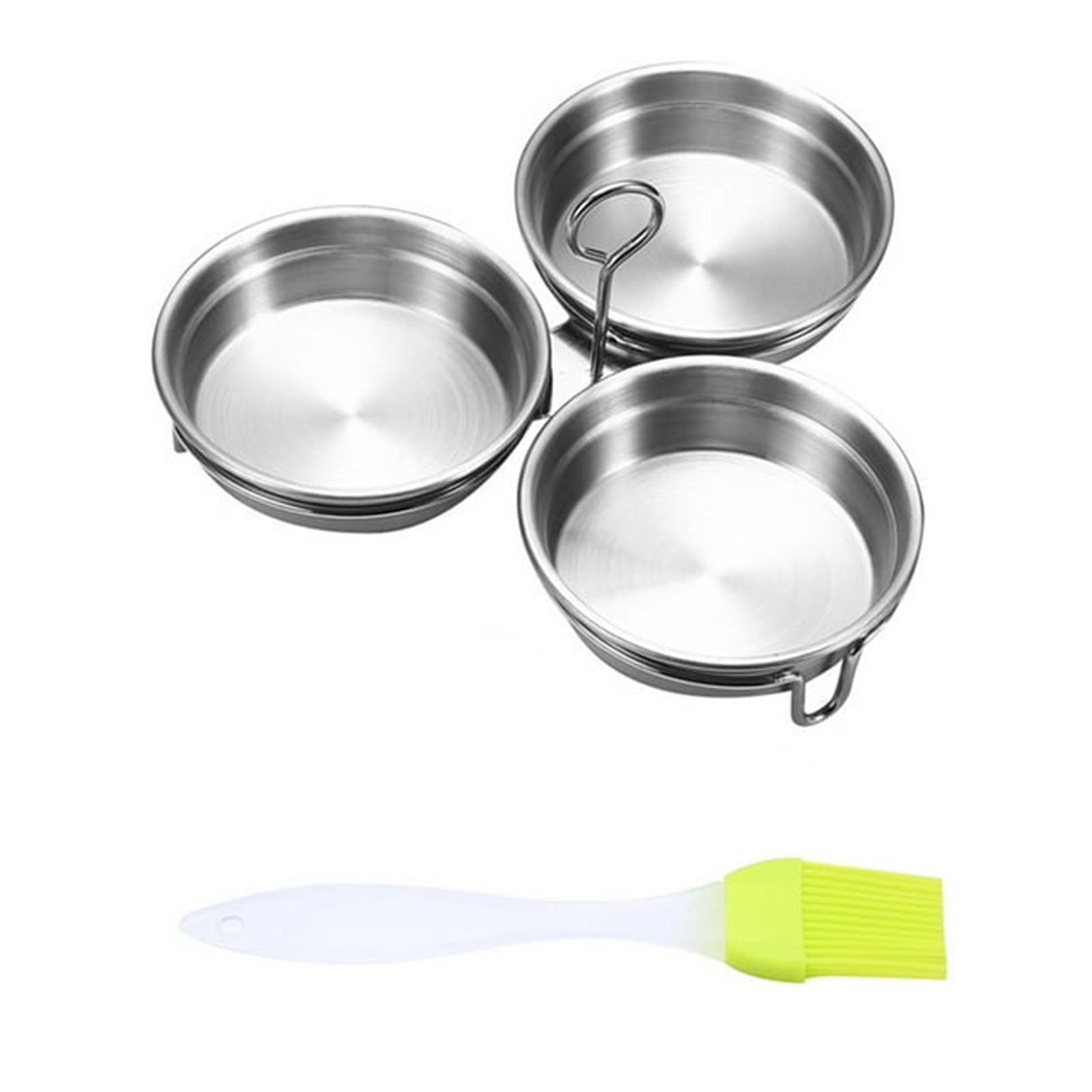 

Яйцеварка Skoglary, Пароварка для яиц из нержавеющей стали 304, Бытовой инструмент для приготовления яиц-пашот, Яйцеварка, Гаджеты для кухни One Size серебряный