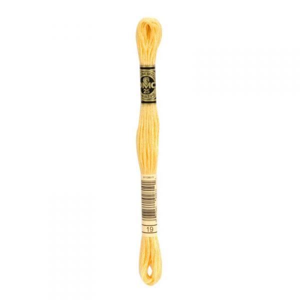DMC - Le Mouliné Spécial 25 DMC - Art 117 19 Yellow