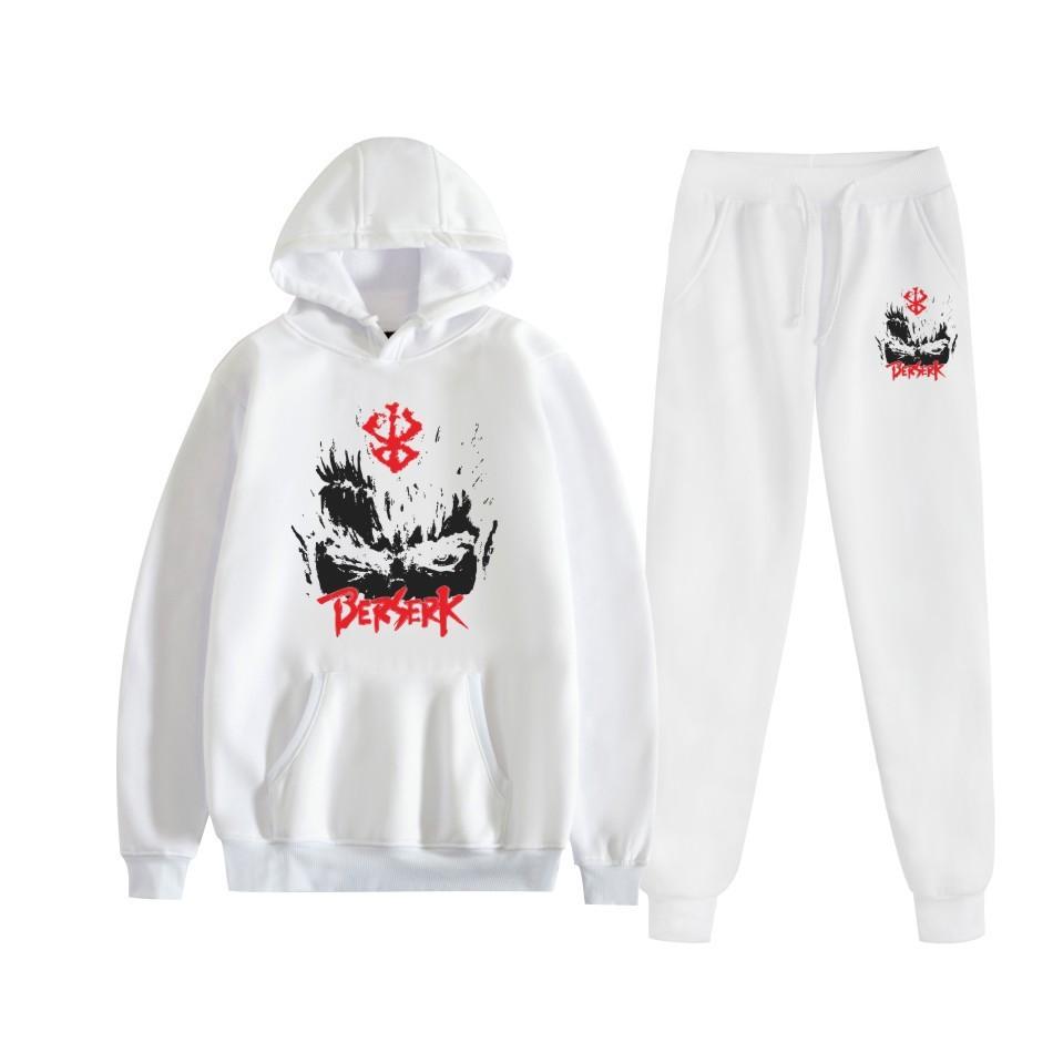 Sword wind legend Berserk new animation fleece loose men's and women's hooded sweater set hoodie