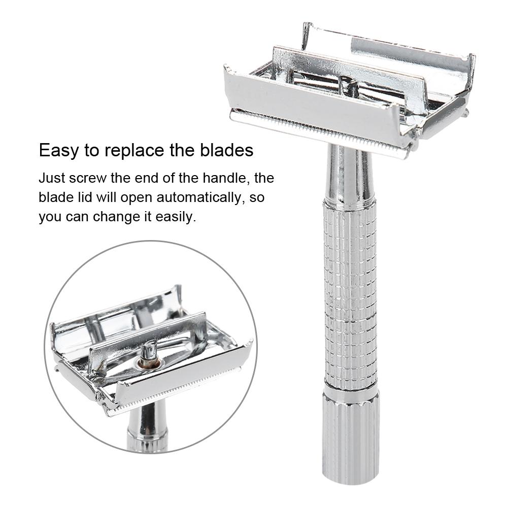 Men Shaving Set Classic Safety Alloy Men's Razor   Base