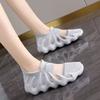 Ins mesh ademende octopus sokken schoenen dames zomer nieuw Koreaanse versie vliegend geweven Xiaolongbao hardloop casual schoenen