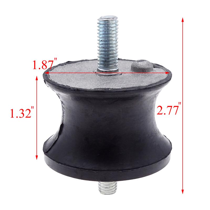 1 Piece Engine Motor And Transmission Mounts For BMW E32 E34 E36 E38 E39 E46 23711131664 Black ABS Car Accessories