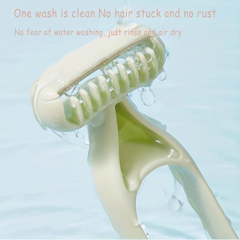 1-teiliger manueller Bikini-Trimmer für Frauen, konzipiert für die Rasur glatter und empfindlicher Haut, extra glatter, wiederverwendbarer Rasierer