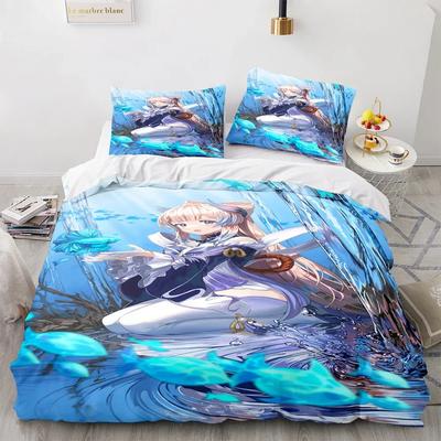 Spel Anime Hemtextil Täcke Örngott Pojke Flicka Hem Sängkläder Set, Sovrumsdekoration, täckesset Utsökta Gåvor