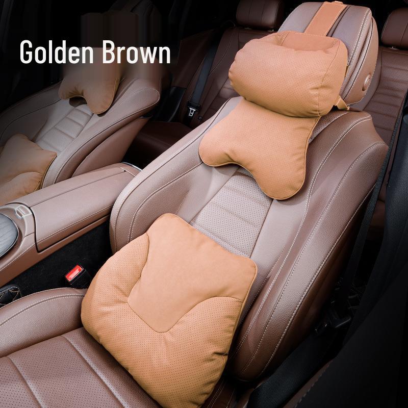 ZADENNI Car Neck and Back Pillow for Tesla, Li Auto & Volkswagen Seats