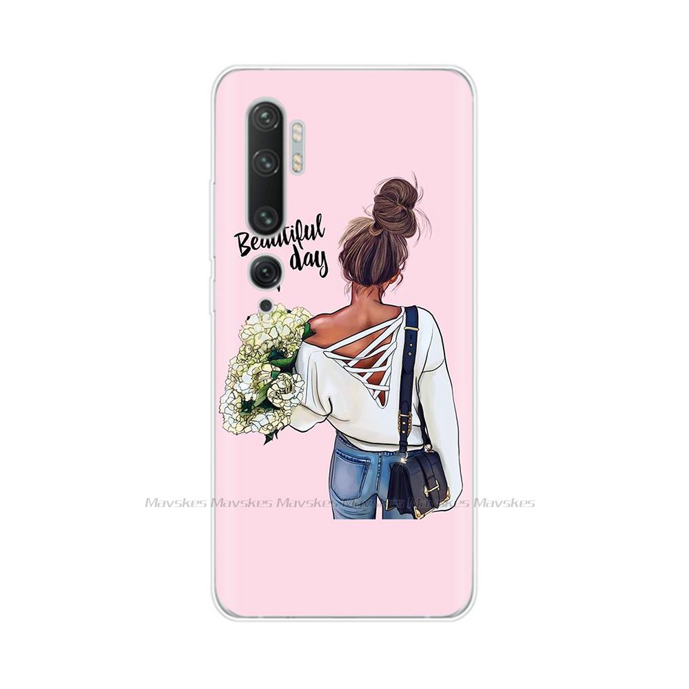 Case for Xiaomi Mi Note 10 Pro Case Soft TPU Silicon Cover for Xiomi Mi Note 10 Note10 Pro Case Coque Bumper Shockproof Shell