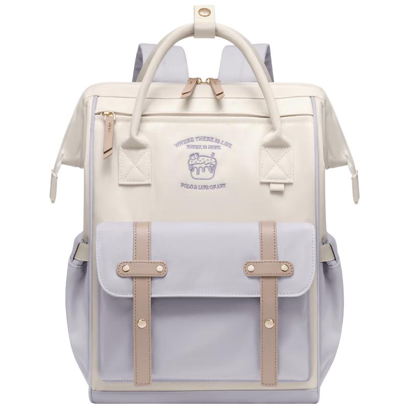 

POLO Women s Large Capacity 15.6-inch Laptop Backpack