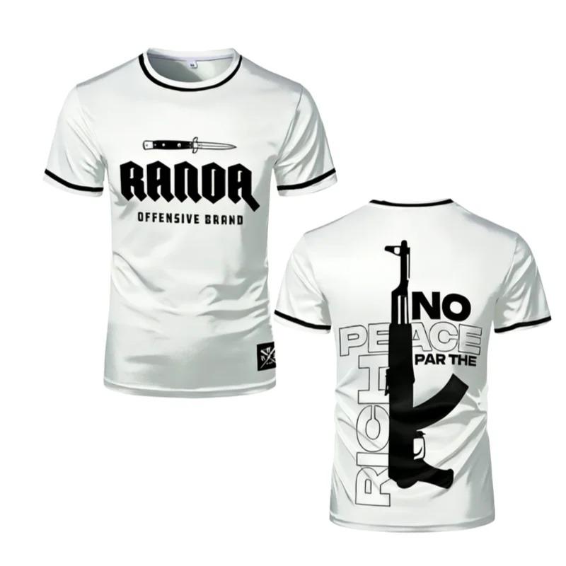 2026 New Fightwear Outdoor Casual Short Sleeve Man Tops Tees Beach Surfing