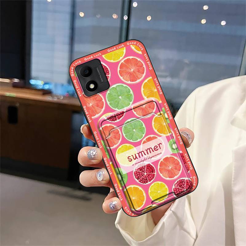 TPU Full Wrap Phone Case For TCL 305i/5164D Anti-knock Cute Graffiti Durable Waterproof Silicone Fashion Design Cover
