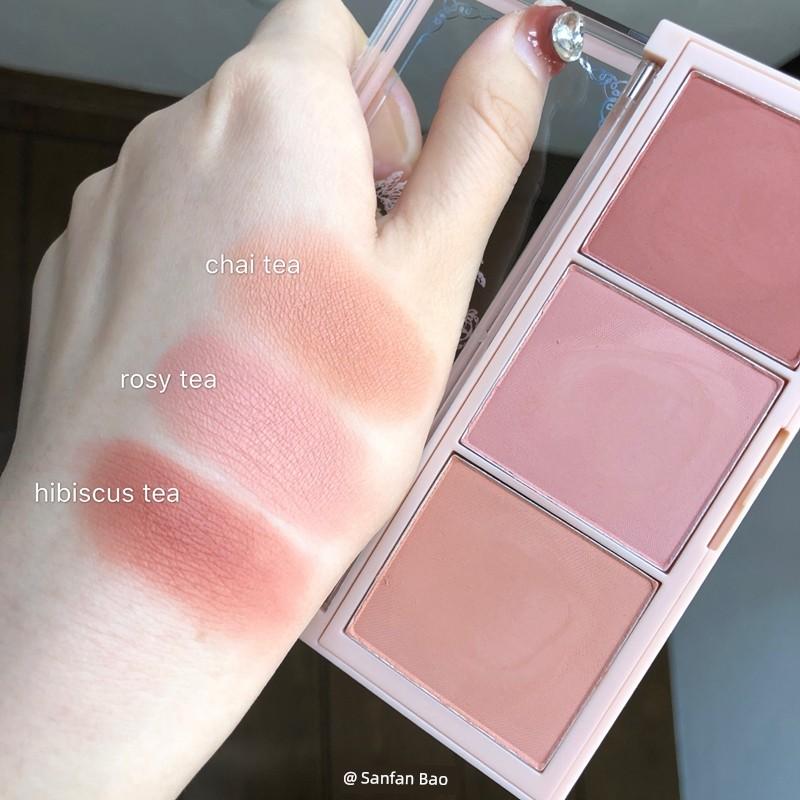 Immeme Spot Goods Korean Afternoon Tea New Color Blusher Plate