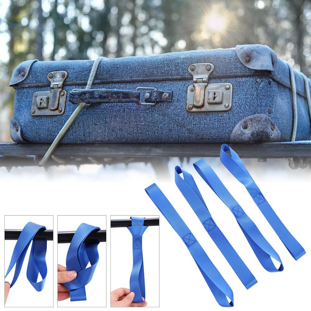 Mutipurpose Motorcycle Tie Downs Motorbike Straps Loops Hook Strap Soft Straps Luggage Straps