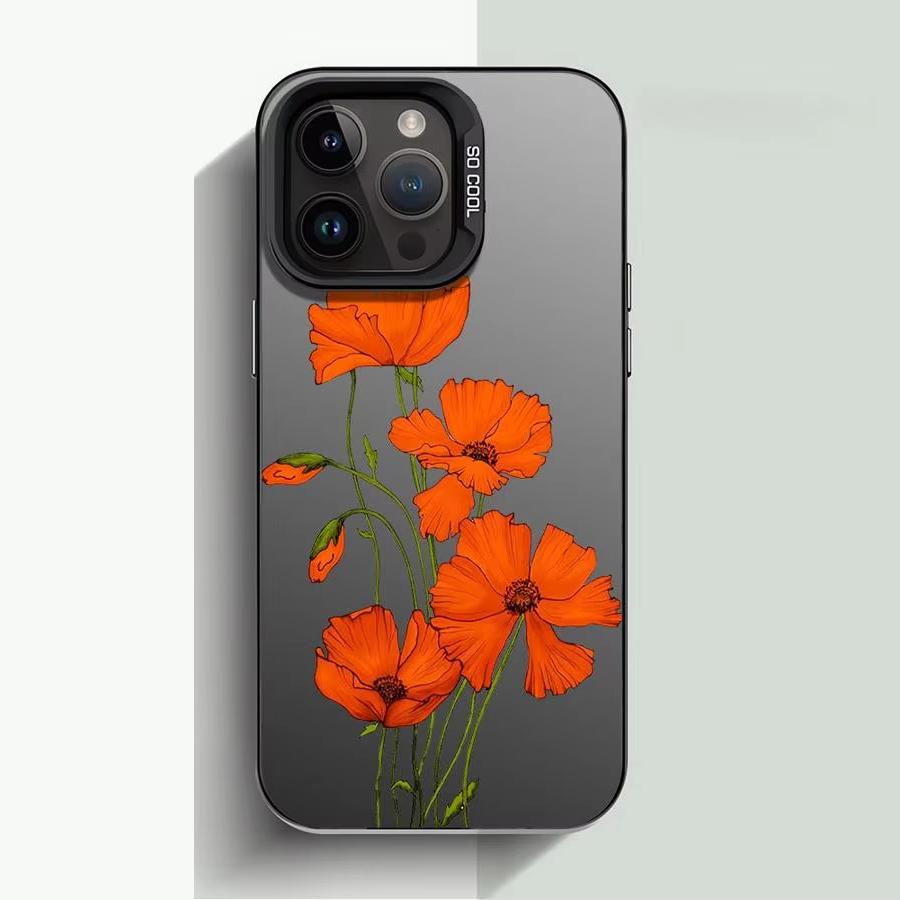 

Роскошный красивый чехол для телефона с цветочным узором для iPhone 16 15 14 13 12 11 Pro Max 7 8 Plus XR XS Max Ударопрочный силиконовый чехол iPhone 15 Plus