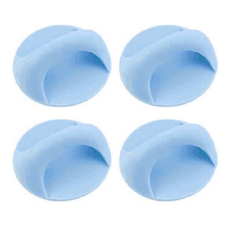 

Practical Door & Window Handles Plastic Pull Handy Door & Window Pulls 4pcs for Simple Integration Into Any decors 1 синий