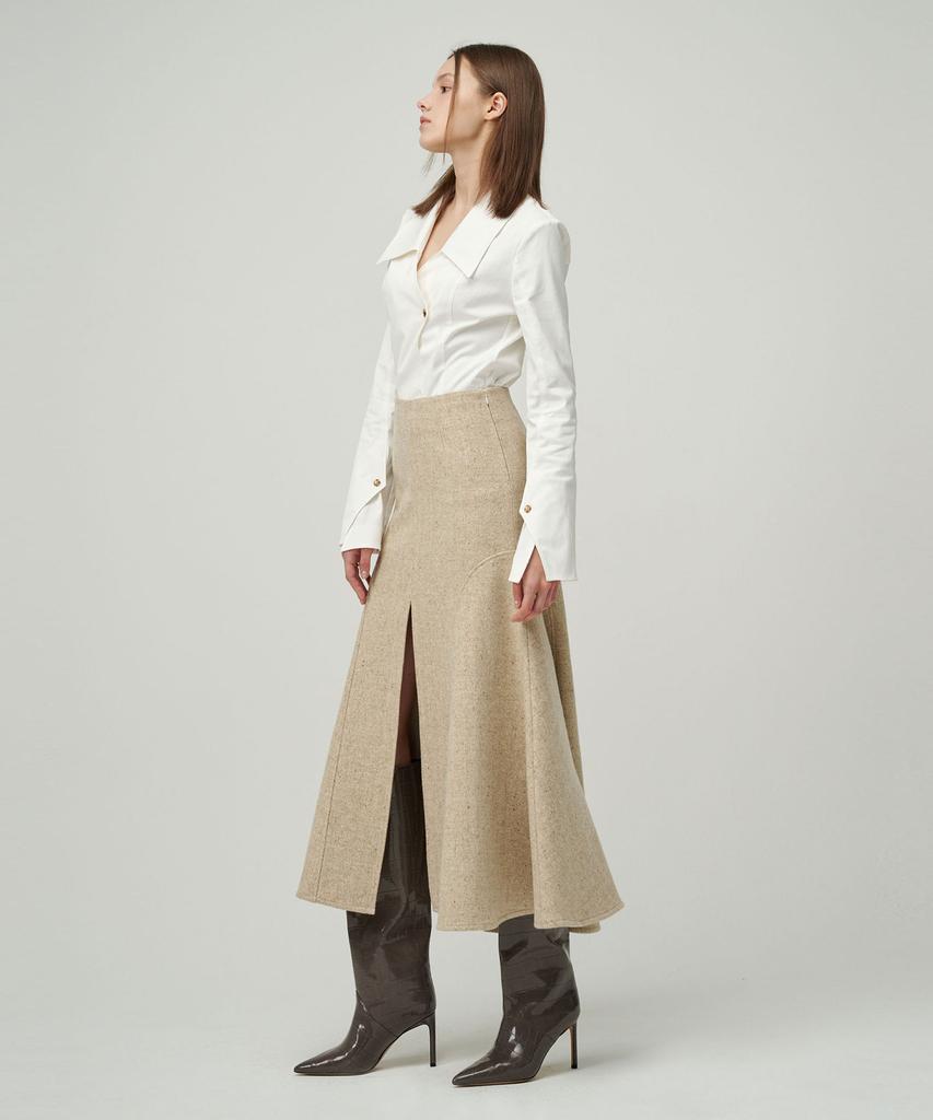 Second Armuah Aveline Skirt _ Oatmeal
