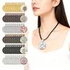 210Pcs Round Bezel Pendant Glass Charm Hanging Rope Set for Necklace Crafting Handmade Gifts Jewelry Making Accessories