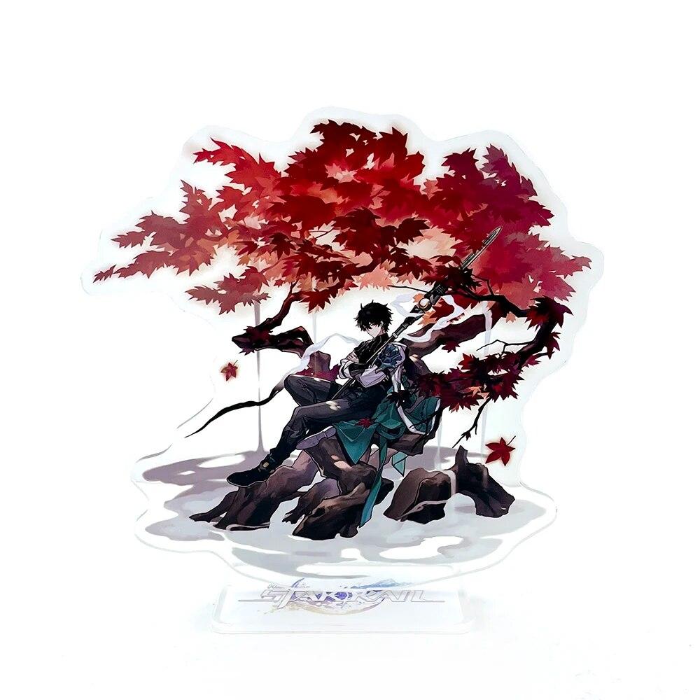 Honkai Star Rail Characters Serval Luocha Arlan Dan Heng Acrylic Stand Standee Toy Figure