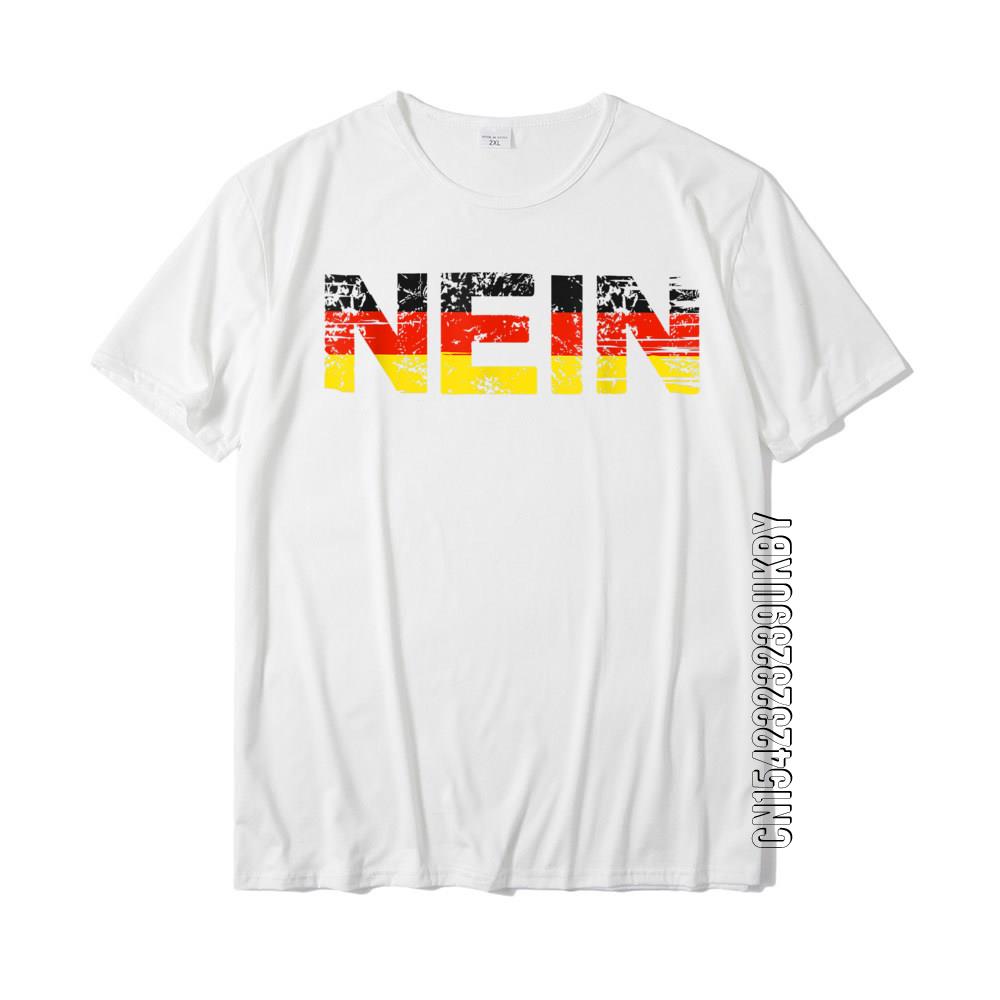 Germany Nein Funny German Oktoberfest Apparel T-Shirt Cosie Casual Tops Shirts Classic Cotton Men Top T-Shirts