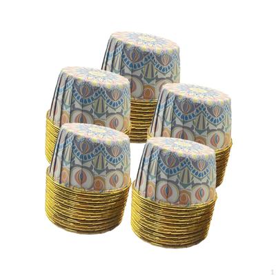 50 Pieces Boho Cupcake Liners Baking Cups,Party Supply,Muffin Cups for Festivals