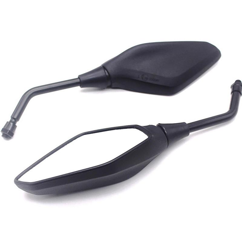 Motorcycle Side Mirrors 2 Pcs Safety Rear View Mirror 360 Degree Rotation Motorbike Mirror Heavy Duty Clear Vision Rear View