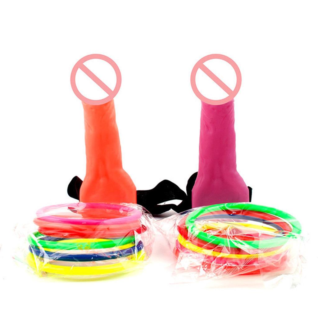 2 seturi joc de petrecere a burlacilor, petrecere a burlacilor fete noapte noutate accesorii jucării accesorii, joc de aruncare în formă de simulare pentru petrecerea adulților